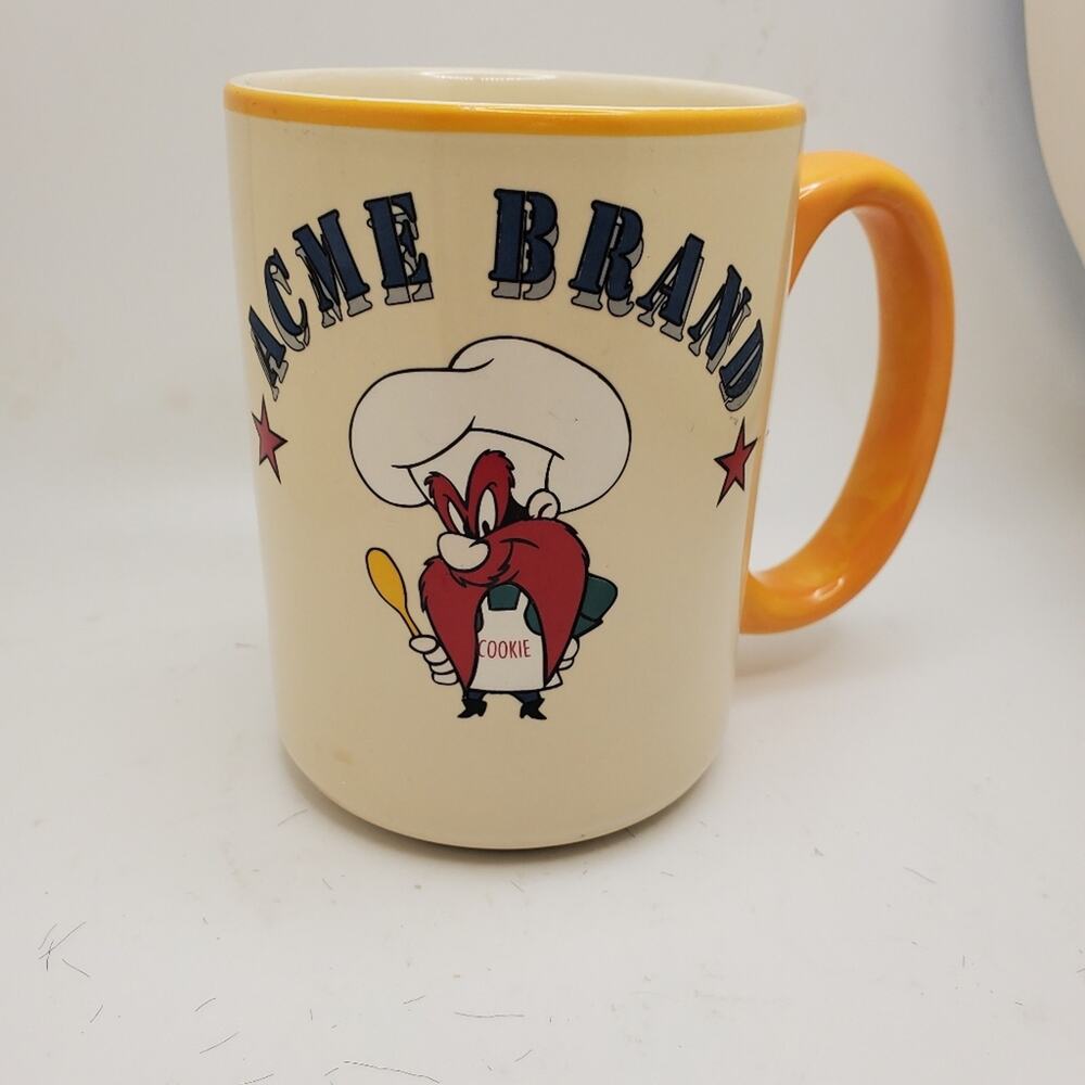 Vintage Yosemite Sam Acme Brand Varmint Stew Recipe Coffee Mug 1992 Warner Bros
